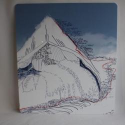 MONTBLANC Panneau publicitaire Stylos