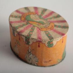 Ancienne boîte publicitaire poudre Elyane Klytia place Vendome