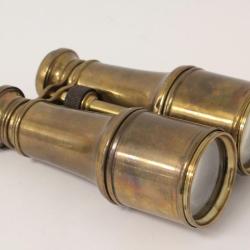 Jumelles militaires d'artillerie Aimé DUVAL laiton