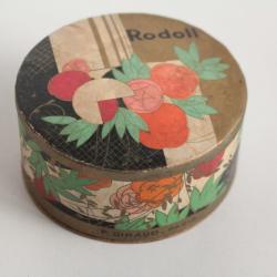 Ancienne boîte publicitaire poudre Rodoll P.Giraud Paris