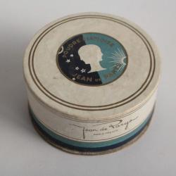 Ancienne boîte publicitaire poudre Siamoise de beauté Jean de Parys