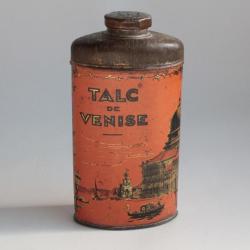 Ancienne boîte publicitaire Talc de Venise Aubrespy Paris