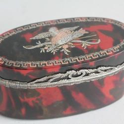 Boite &agrave; tabac argent or XVIIIe si&egrave;cle