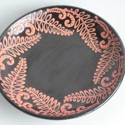 Plat céramique Paul JACQUET Annecy Savoie poterie