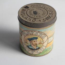 Boîte à Cigarettes tôle Tabac Medium Player's Navy Cut