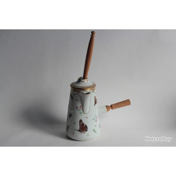 Chocolatire porcelaine Papillons Insectes