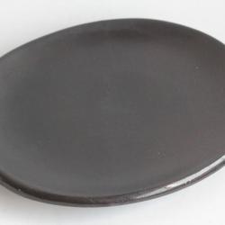 MADOURA Coupe céramique émaillée noire Suzanne Ramié