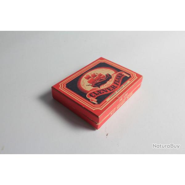 Bote  tabac Cigarettes carton Clever Flake licence burger sons