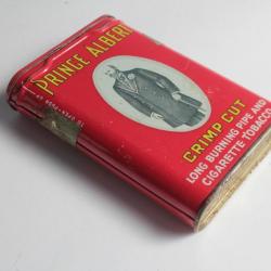 Boîte à tabac Cigarettes tôle Prince Albert Crimp cut