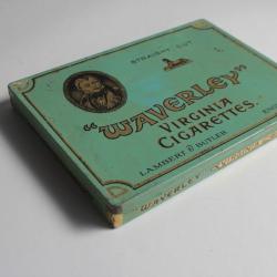 Boîte à Cigarettes tôle Waverley Lambert & Butler Angleterre