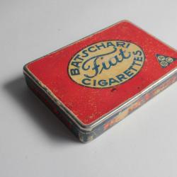 Boîte à Cigarettes tôle A. Batschari Cigarettes Fiat