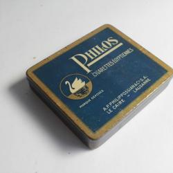 Boîte à Cigarettes tôle Philos Philipossian & Co. Suisse