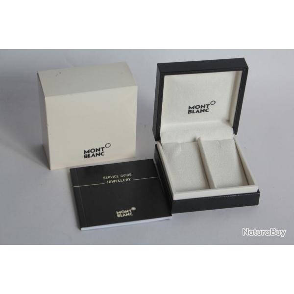 MONTBLANC crin pour boucles d'oreilles bijoux