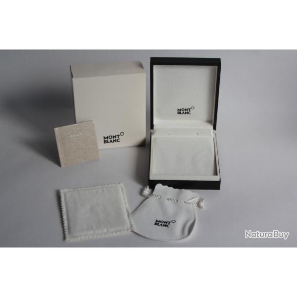 MONTBLANC crin pour boucles d'oreilles bijoux