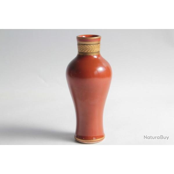 Petit vase Faence de Tours Jaget & Pinon