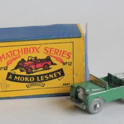 LESNEY Voiture miniature N°12 Land Rover Jouet
