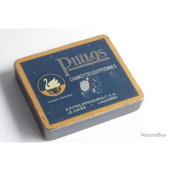 Bo�te � Cigarettes t�le Philos Philipossian & Co. Suisse