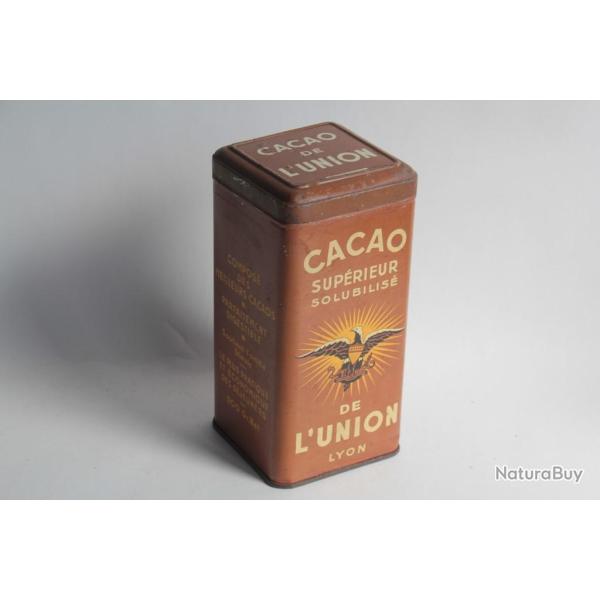Bo�te t�le Chocolat Cacao de l'Union Lyon