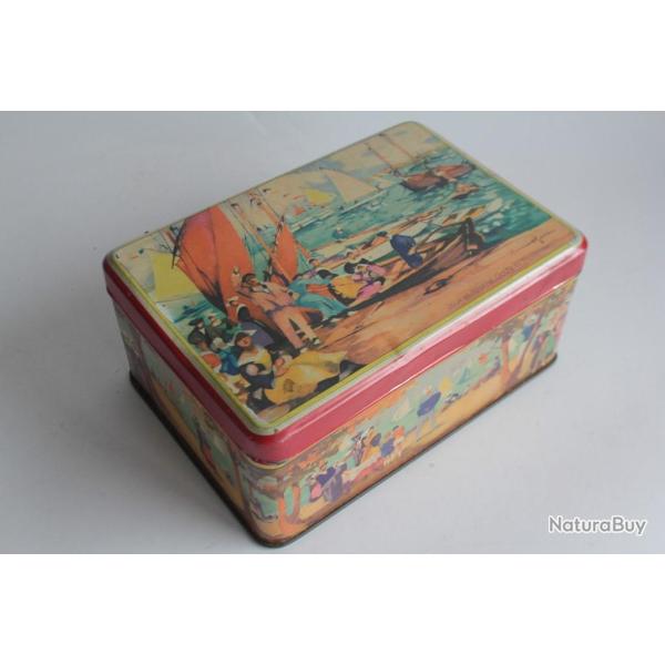 Bo�te Biscuits t�le Galettes St Michel