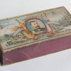 Bo&icirc;te carton Savon Les Ducs de Russie L. Morin Chapre Paris Parfum