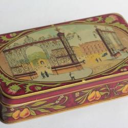 Bo&icirc;te t&ocirc;le Biscuits P&acirc;tisserie Vieux Gourmet Nancy