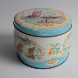 Bo&icirc;te &agrave; biscuit t&ocirc;le Huntley & Palmers bateau