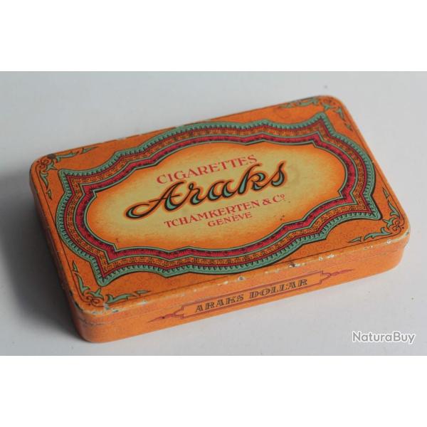 Bo�te � Cigarettes t�le ARAKS Tchamkerten et Co. Dollar
