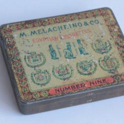 Bo&icirc;te &agrave; Cigarettes t&ocirc;le Melachrino & Co