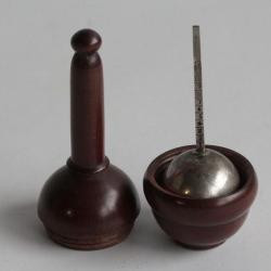 A&eacute;rom&egrave;tre p&egrave;se-alcool argent XIXe si&egrave;cle