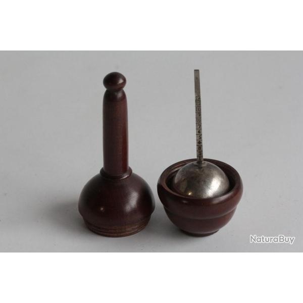 A�rom�tre p�se-alcool argent XIXe si�cle