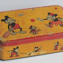 Bo&icirc;te biscuits t&ocirc;le Mickey Mouse Walt Disney