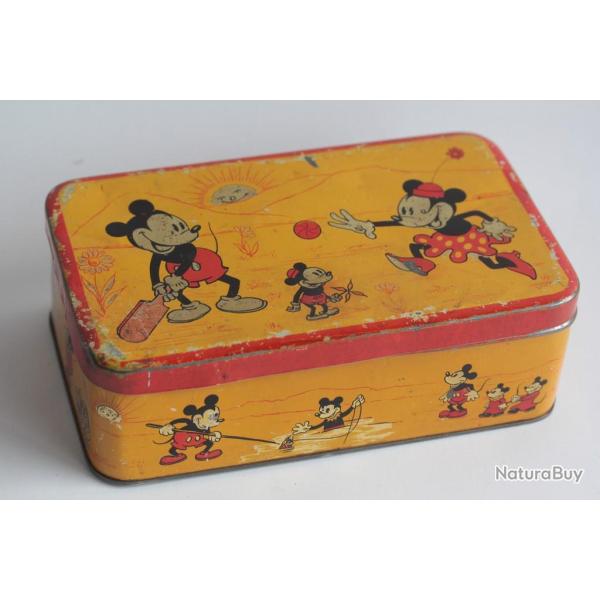 Bo�te biscuits t�le Mickey Mouse Walt Disney
