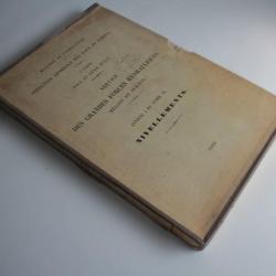 Plan Service des forces hydraulique R&eacute;gion Sud Est A1 T9 1920