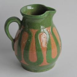 Pichet terre verniss&eacute;e Nillavertas Sartre & Vallin Annecy Haute Savoie