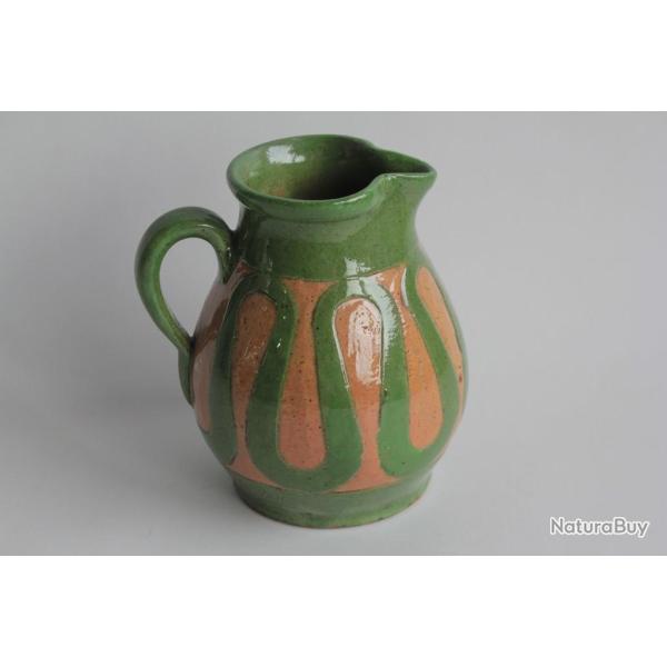 Pichet terre verniss�e Nillavertas Sartre & Vallin Annecy Haute Savoie