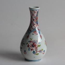 Petit vase soliflore porcelaine Polychroom Delft Hollande