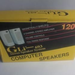 Enceinte ordinateur Gli-693 stéreo speaker system
