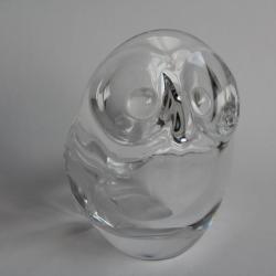 SEVRES Bougeoir Hibou cristal