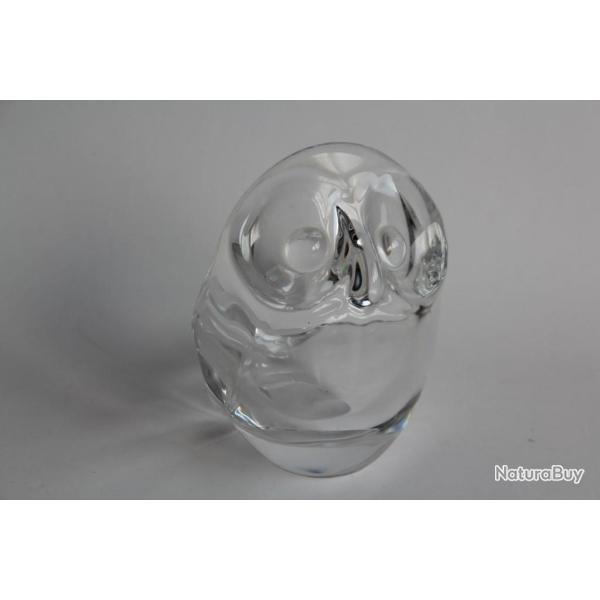 SEVRES Bougeoir Hibou cristal