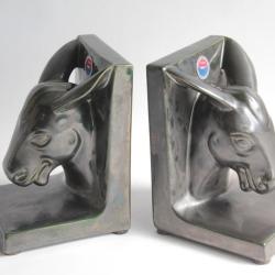 Serre-livres céramique Ânes Nyon Suisse Poterie fine