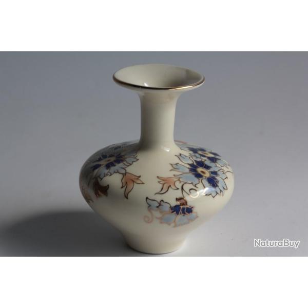 Petit vase Fleurs Zsolnay Pecs Hongrie