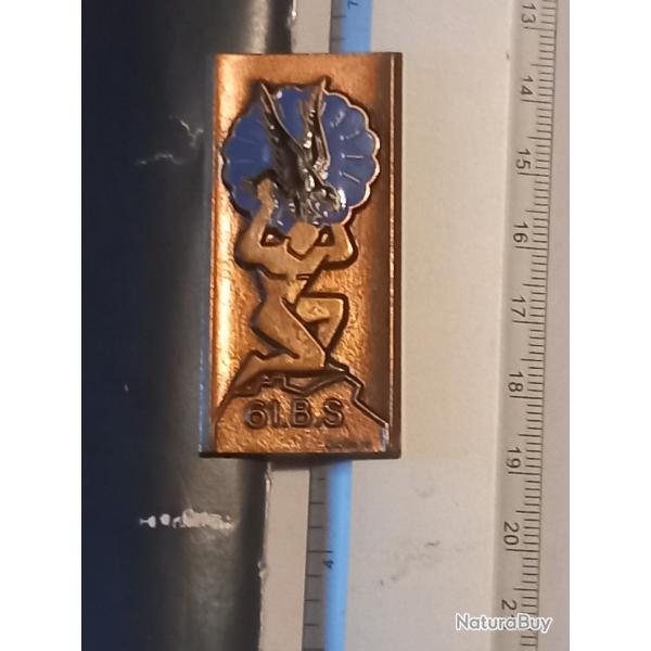 Insigne du 61me bataillon des services (61me BS)