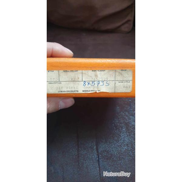 Jeux d'outils lyman 8x57 JS