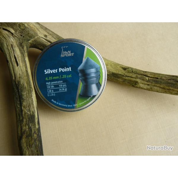 150 Plbs  6.35 Silver point