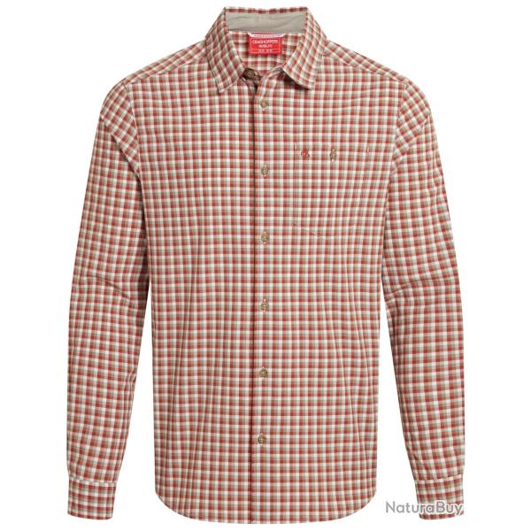 Chemise NosiLife Nuoro Couleur Red Beach Check