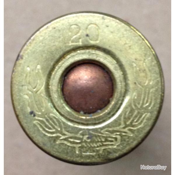 Cal. 20 - beau marquage pr�sentant une  t�te de Cerf