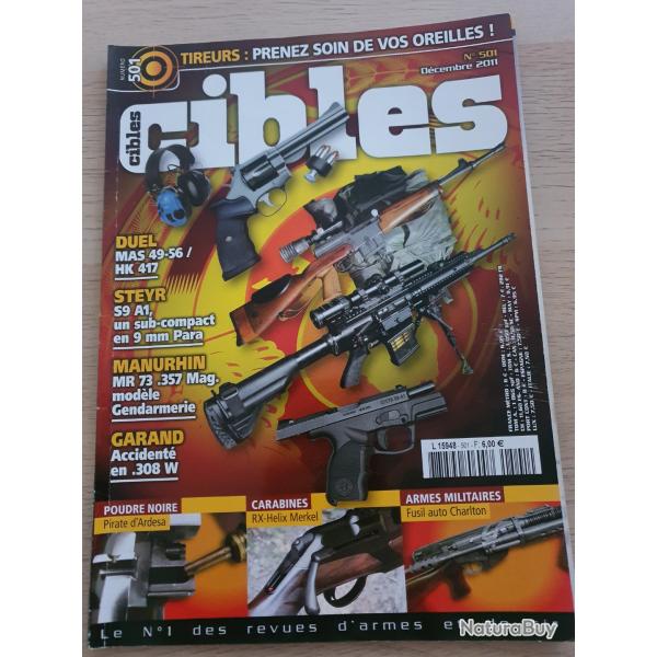 Revue Cible N� 501 Mas 49 56 Steyr Manurhin Garand fsa Charlton