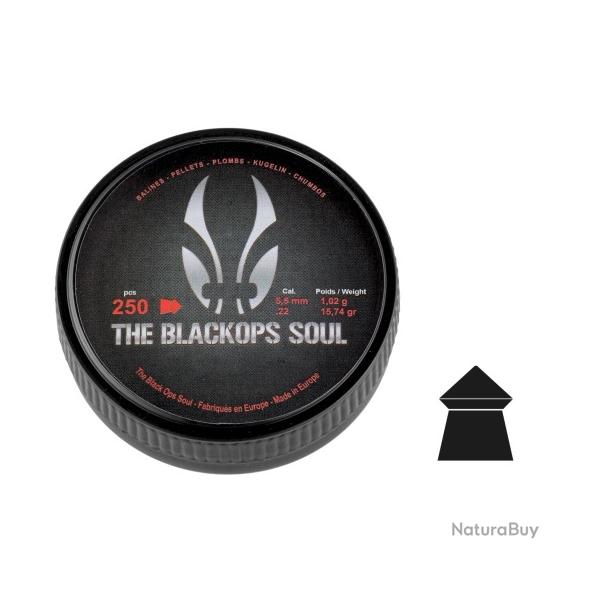 Plombs THE BLACK OPS SOUL cal.5.5mm t�te pointue par 250