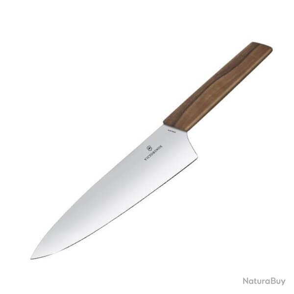 6.9010.20G Couteau de Chef 20 cm Victorinox Swiss Modern noyer