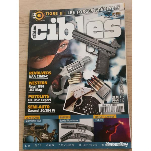 Revue Cible N� 514 Wester Rossi 1892 HK Garand Mannlicher 1905 Manufrance